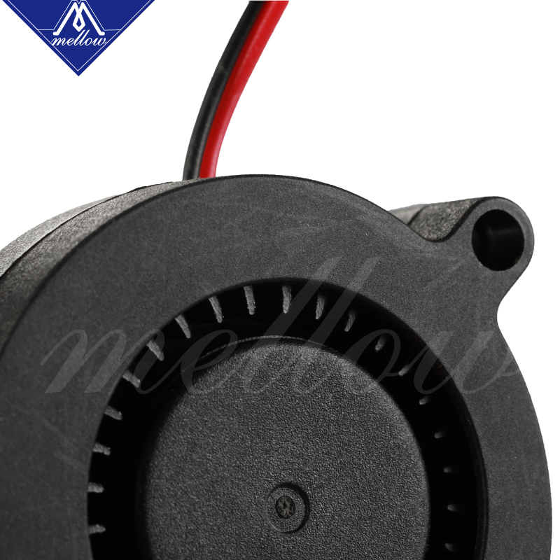 3D Printer Blower Fan 5015 12V 0.28A/24V 0.1A Dual Bearing Fan centrifugal DC Cooling Turbo fan 5015S for i3 CR-10/10S/Ender3
