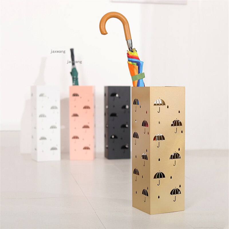 Soporte de suelo para paraguas, mueble para balcón, vestíbulo, oficina, restaurante, cafetería