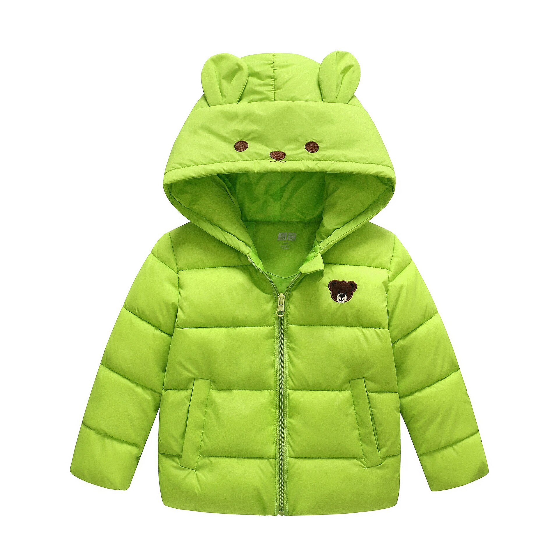 Nouveaux enfants coton vêtements enfants manteau de coton