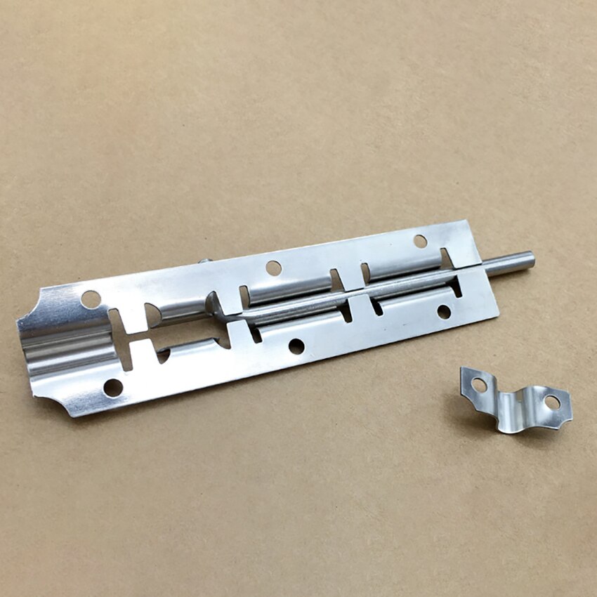 3" 4" 5" Stainless Steel Door Latch Barrel Bolt Latch Hasp For Bathroom Bedroom Gate Lock Durable Safety Hardware Locks