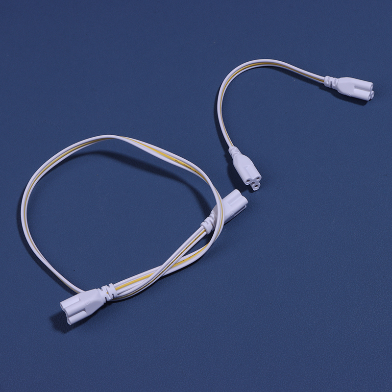 Câble de connecteur de tube LED flexible à double extrémité, 3 broches, T4 T5 T8, rallonge pour ampoule à tube LED intégré, 5 pièces