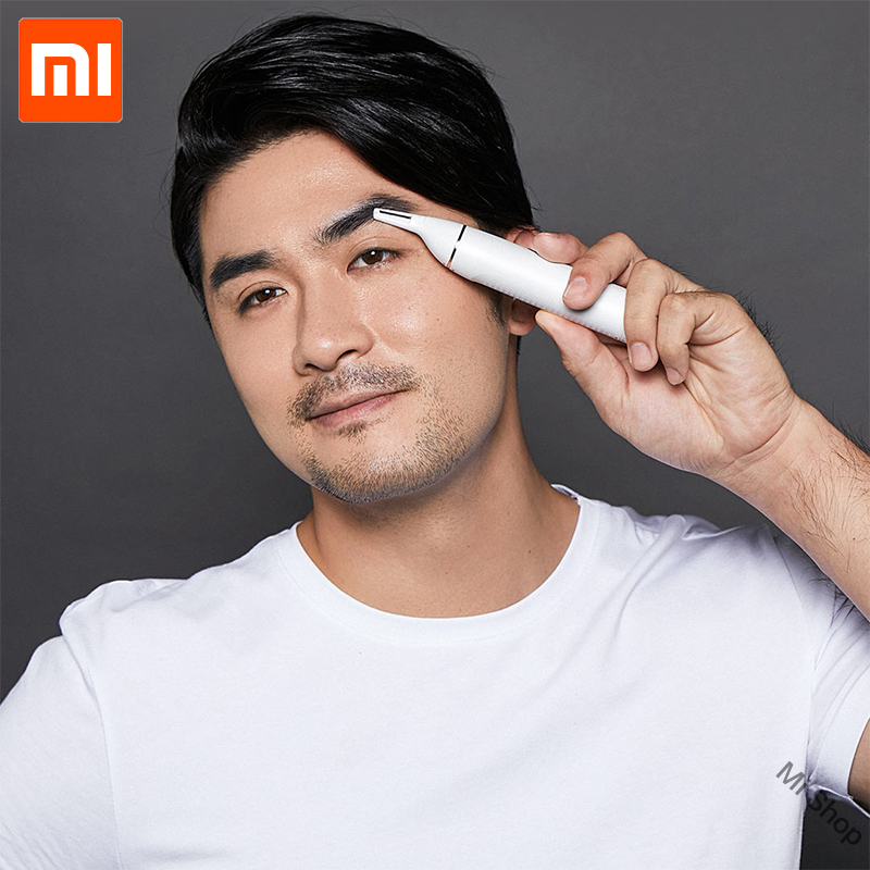 Original Xiaomi Mijia Soocas IPX5 wasserdichte Nase Haar Trimmer Augenbraue Haarschneidemaschine Scharfe Klinge kabellos Nasen Reiniger für Männer frauen