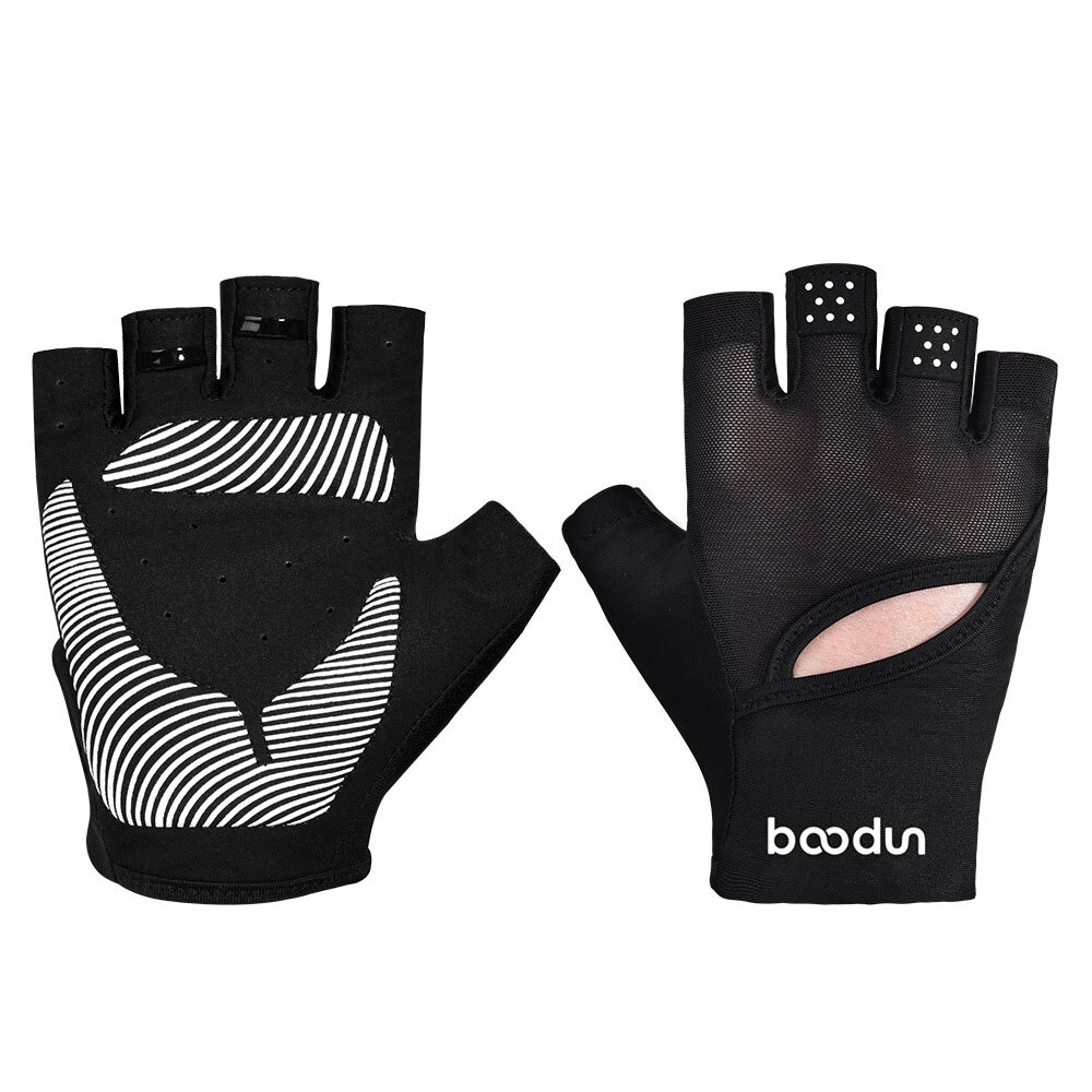 Nuevos guantes deportivos de fitness para mujer, guantes de fitness de medio dedo para yoga
