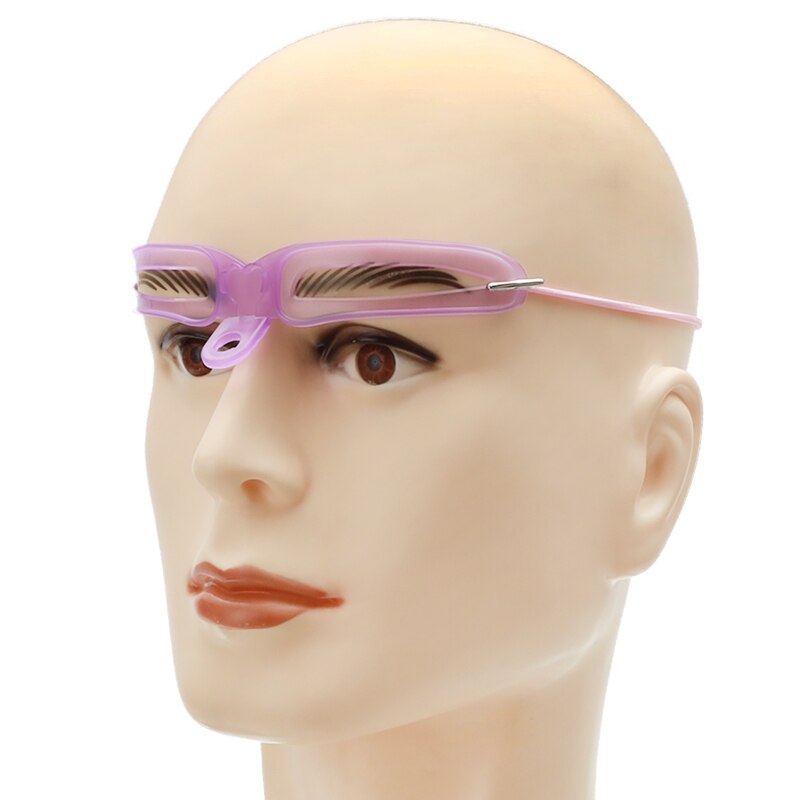 8 in1 Eyebrow Shaping Template Helper Eyebrow Stencils Grooming Card Eyebrow Defining Makeup Tools Cosmetics Accessories