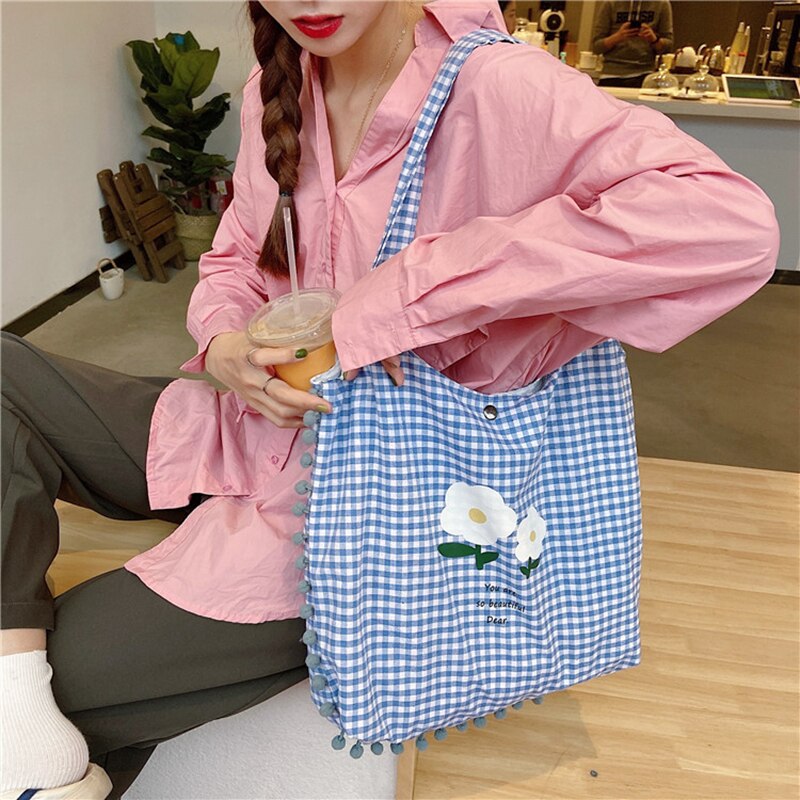 Youda Original Women Shoulder Bag Shopping Bags For Ladies Classic Female Handbags Casual Tote Cute Girls Handbag