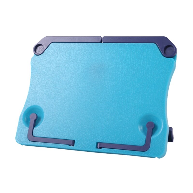 Book Shelf for Reading with Upright Adjustable Height, Foldable Portable Laptop Stand Desk Books Holder Study Bookstand