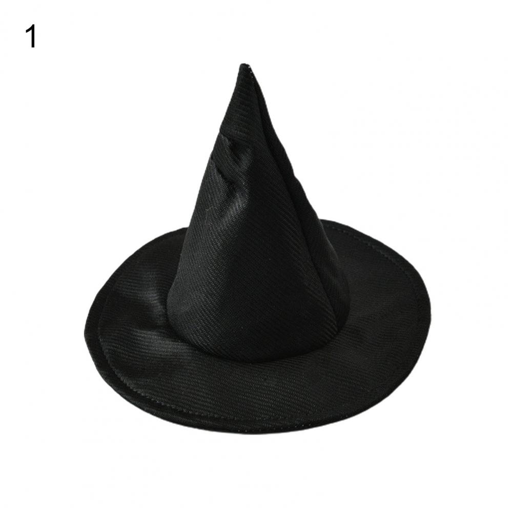 Sombrero de Navidad para Halloween, disfraz de Mascota para gato, perro, cachorro, gato, bruja, mago, sombrero de Halloween, suministro de perro y gato: 1