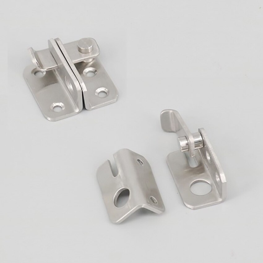 Schutz verriegeln Bolzen Schiebetür Schloss Griff Edelstahl Tür Verriegelungen Hause Sicherheit Schnalle Türschloss Zubehör