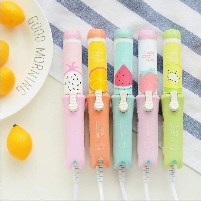 Mini Hair Curler Portable Hair Curling Irons Travel Small Curlers Cute Hair Curling Iron Lady Small Cartoon Hair Styling Tools
