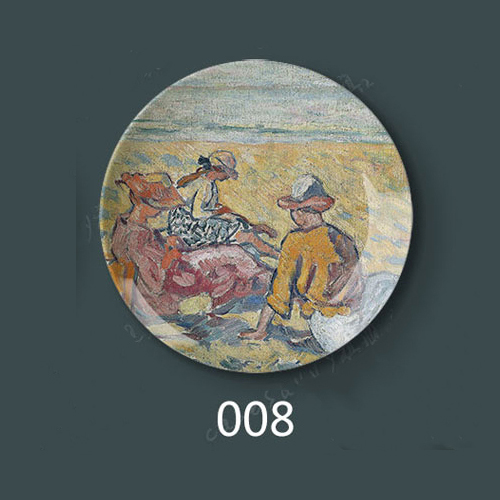 Dekorplater 8 tommer louis valtat oljemaleri dekorative kunstplater hjem vegg hall hengende: 8