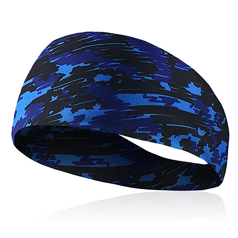 Banda antisudor para Fitness Unisex, diadema para correr, deportes, absorbente, Yoga, 1 ud.: Negro