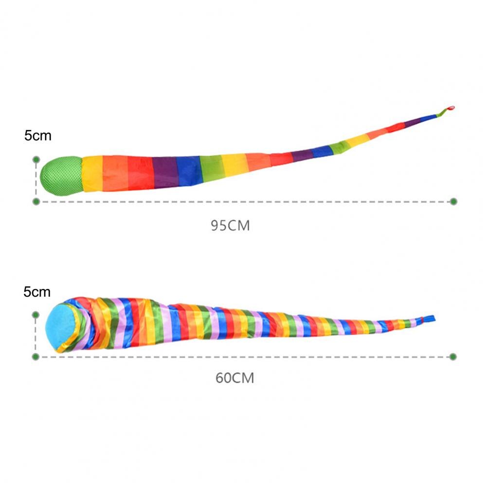 Toy Harmless Educational Lightweight Sports Catch Tail Soft Ball for Indoor