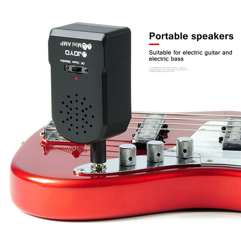 JOYO JA-01 Electric Guitar Amplifier Amp Distortion Effect Earphone Mini Headphone Amplifier Guitar Accessories Parts