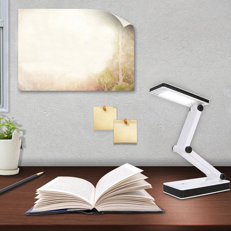 Flexible USB LED Desk Light Rechargeable Table Lamp Eye Protect Reading Light For Bed/Desk/Bedroom/Office Room