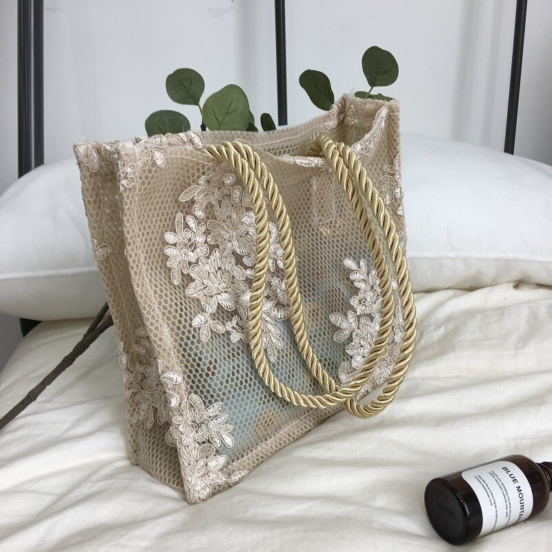 Whoholl Frauen Messenger Tasche Einzigen Gurt Schulter Tasche Dame Spitze Umhängetaschen Dame Handtasche