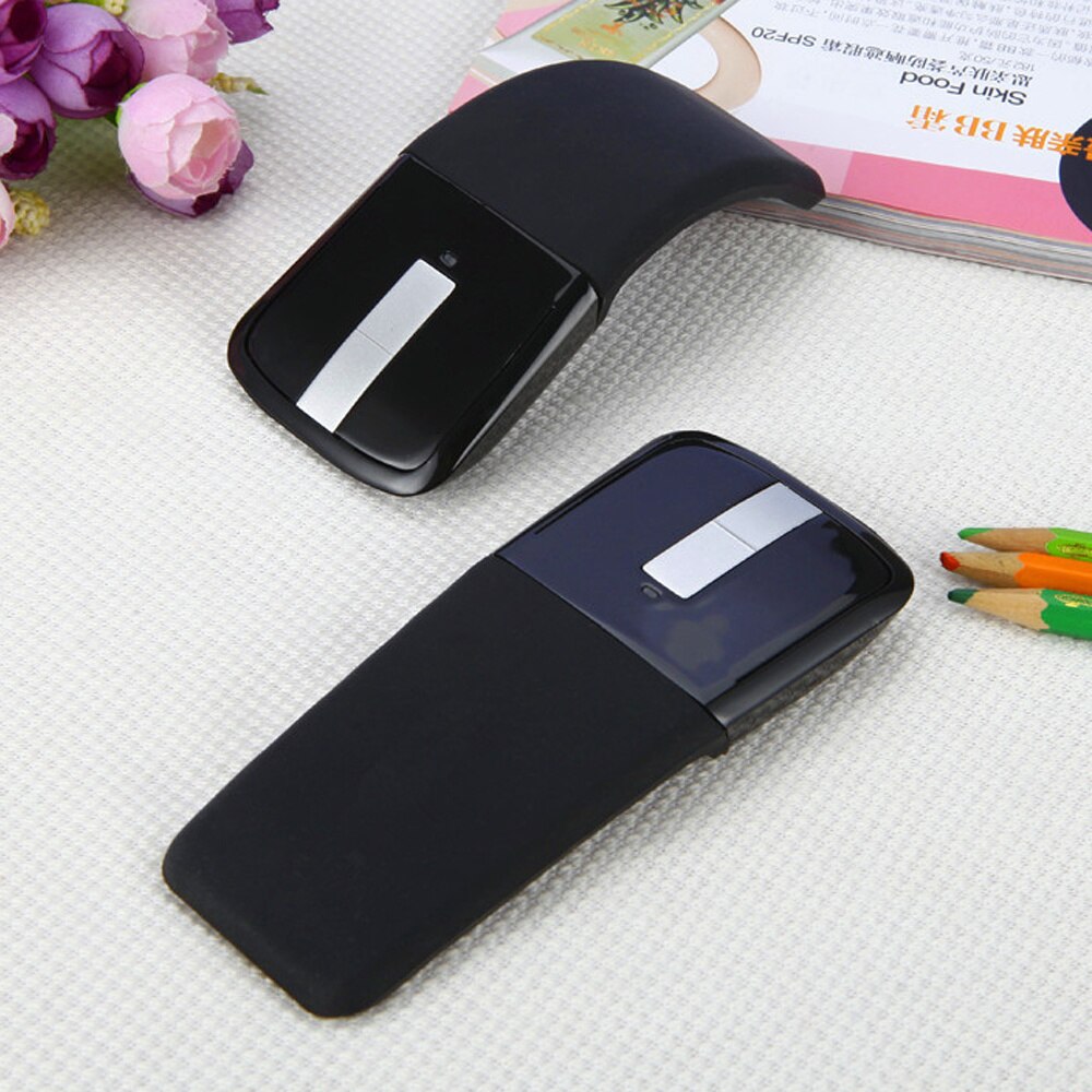 Wireless Mouse Folding Computer Mouse Arc Touch Bluetooth Mice 1200DPI Ergonomic Gaming Mause For Gamer Laptop Mac