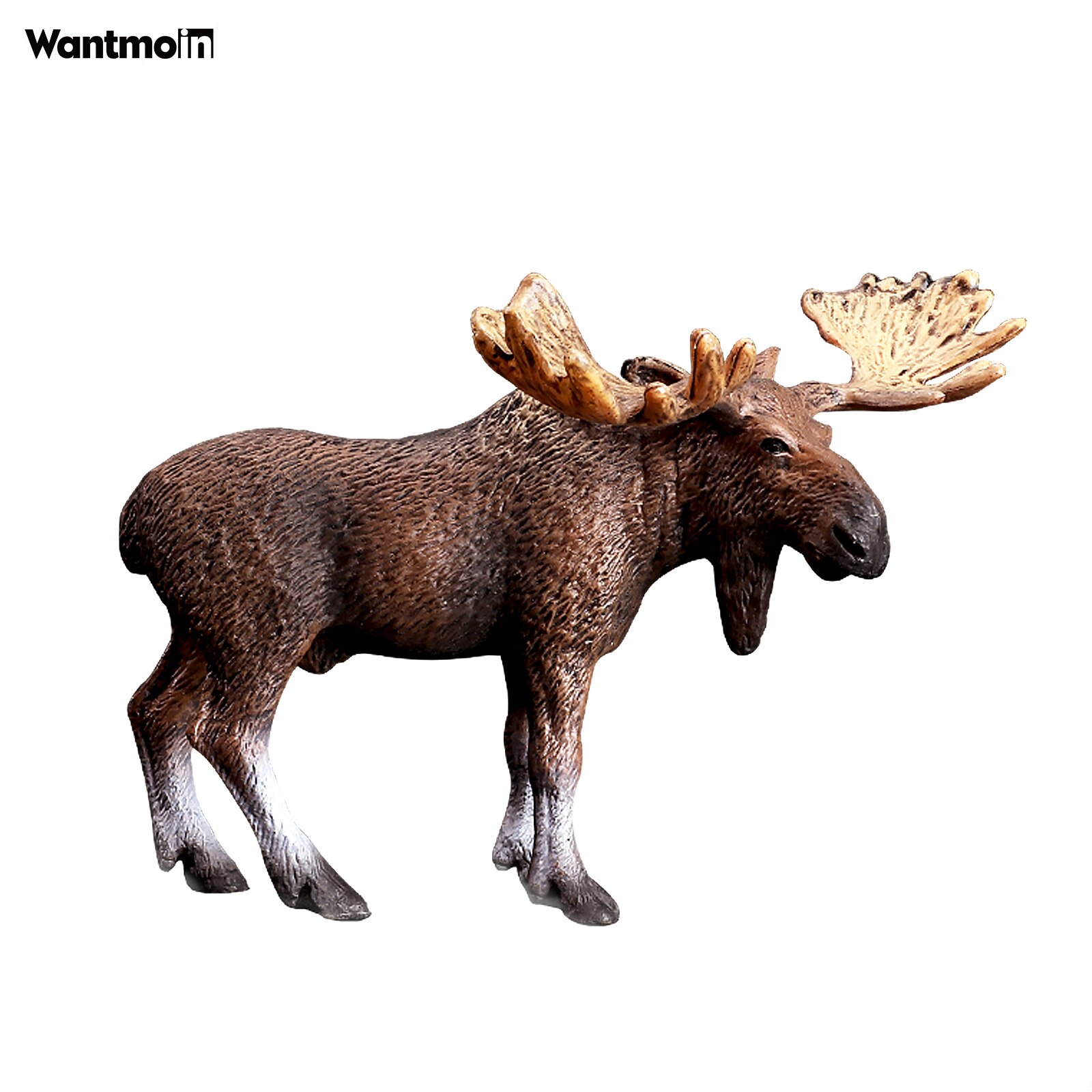 Safari Animals Figures Toys, Realistic Jumbo Wild Zoo Animals Figurines Large- Plastic Playset with Elephant, Giraffe, Lion, etc