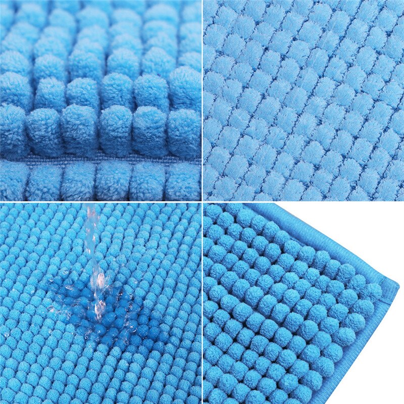 Antislip badmat chenille bad waterabsorptie douchemat 50*120 50*140cm
