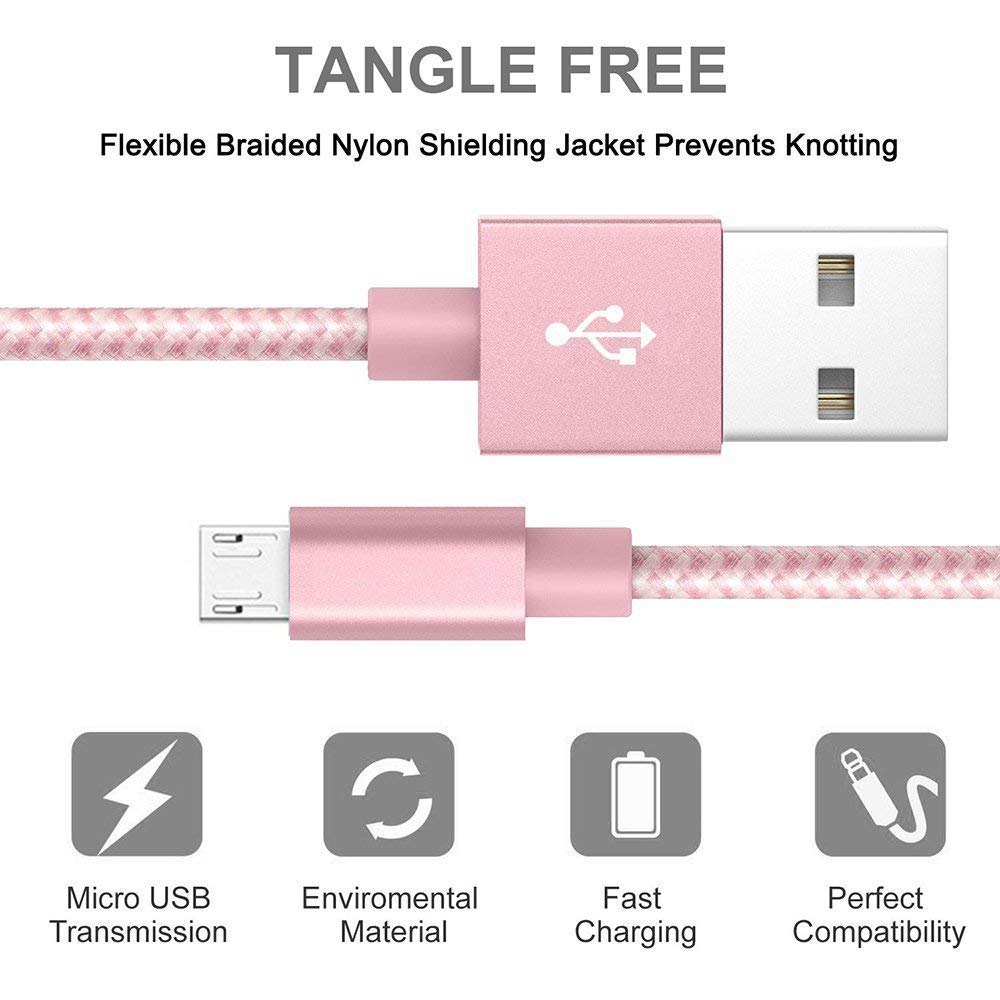 Szybka ładowarka 2M Micro USB do ASUS ZenFone 5Q Max ZB631KL ZB570TL LG Stylus Stylo 2 3 plus K11 K40 K50 synchronizacja danych przewód USB