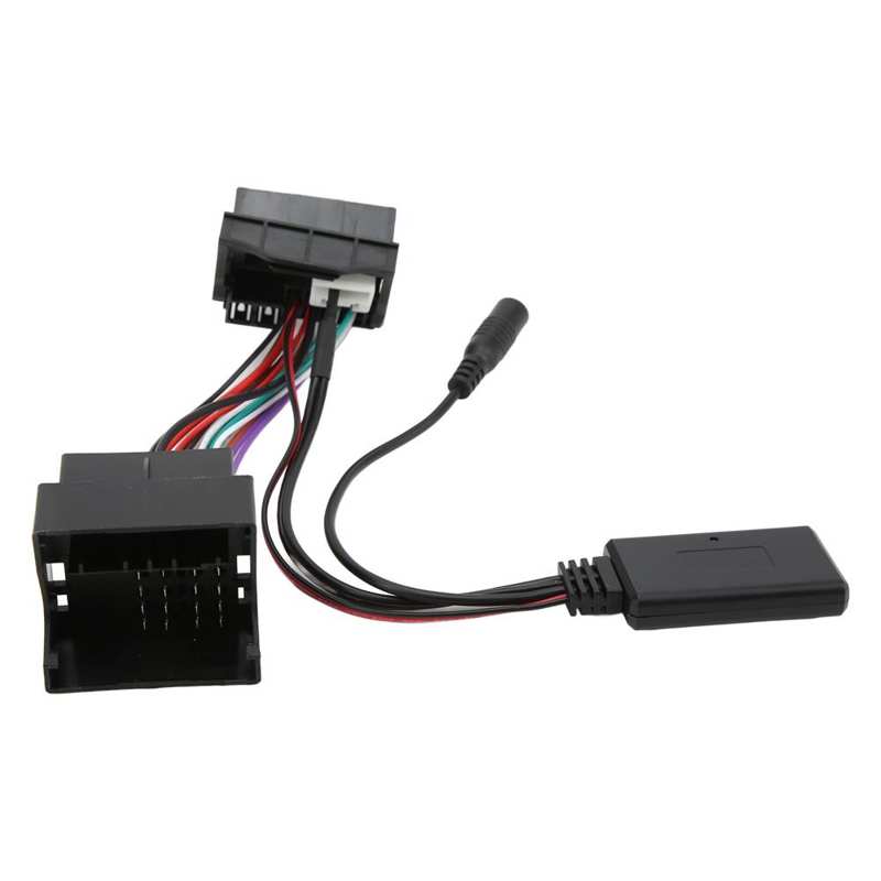 Kabel AUX audio kompatybilny mikrofon wymiana zespołu zewnętrznego dla Peugeot 207 307 308 407 607 dla samochodu