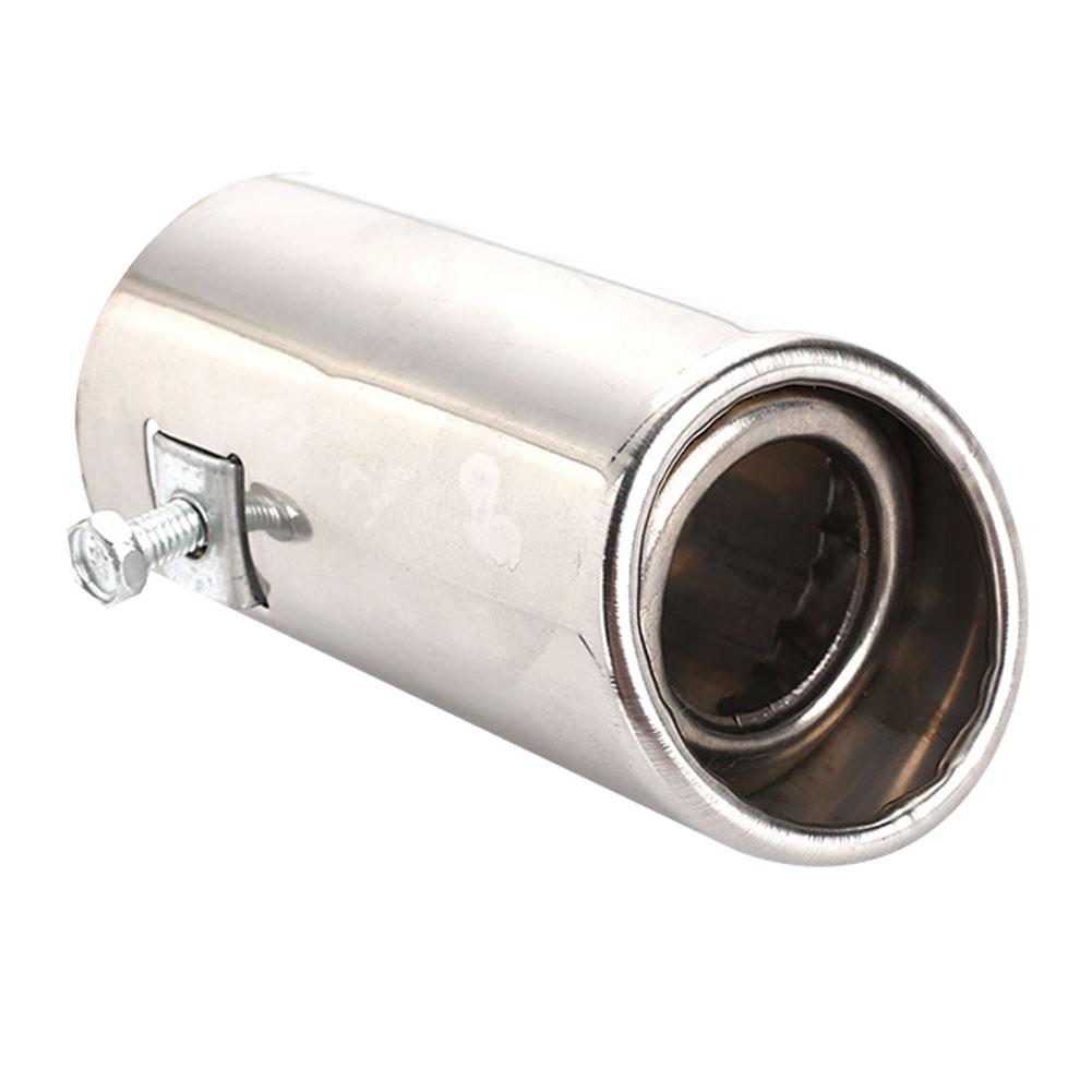 Car Tail Pipe Diameter 51-51mm Stainless Steel Muffler Tip Pipe Car Accessory Exhaust Tail Exhaust