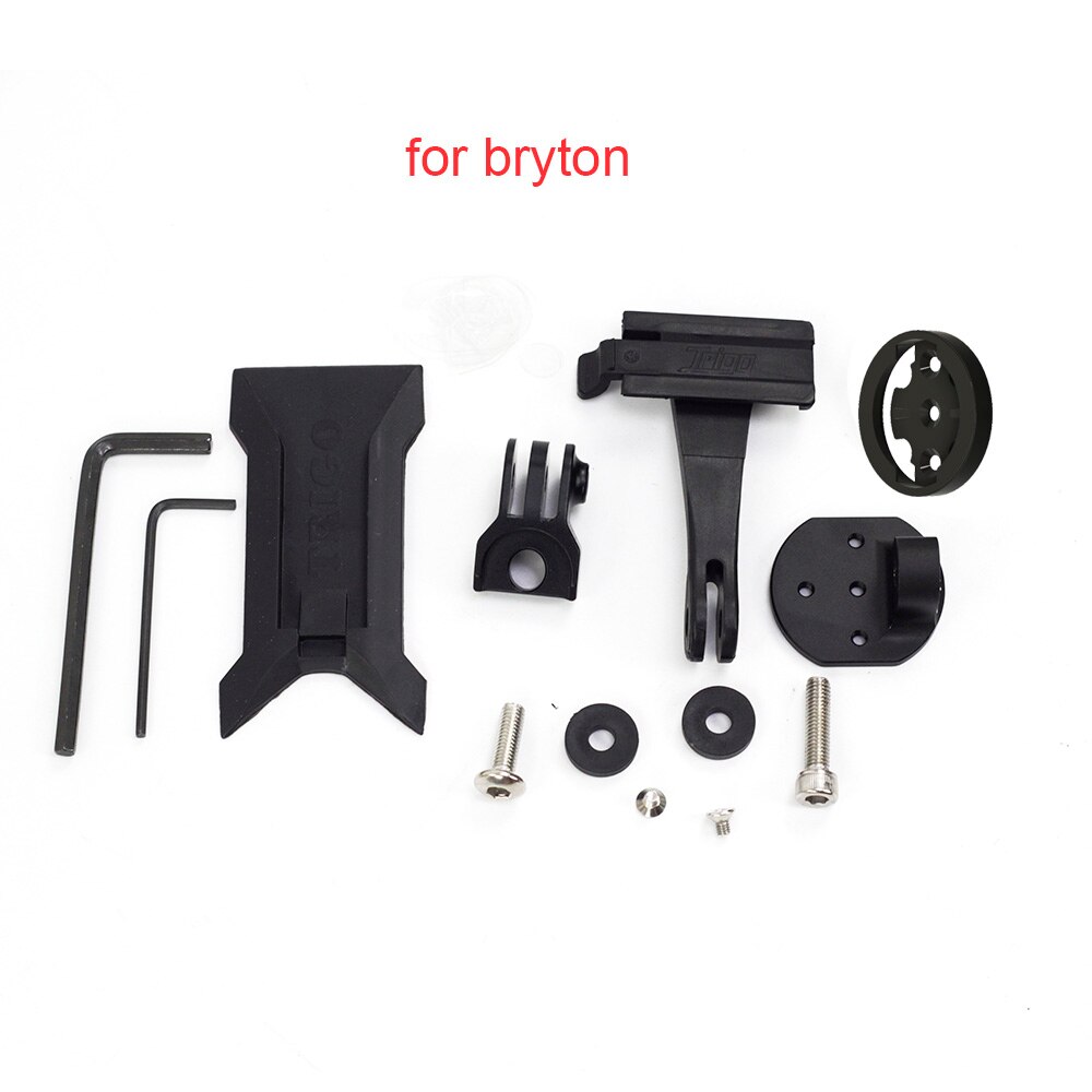 Caméra de cyclisme pour ordinateur, support Triple pour Brompton 3, pour Garmin Wahoo Bryton, accessoires de vélo Gopro: for bryton