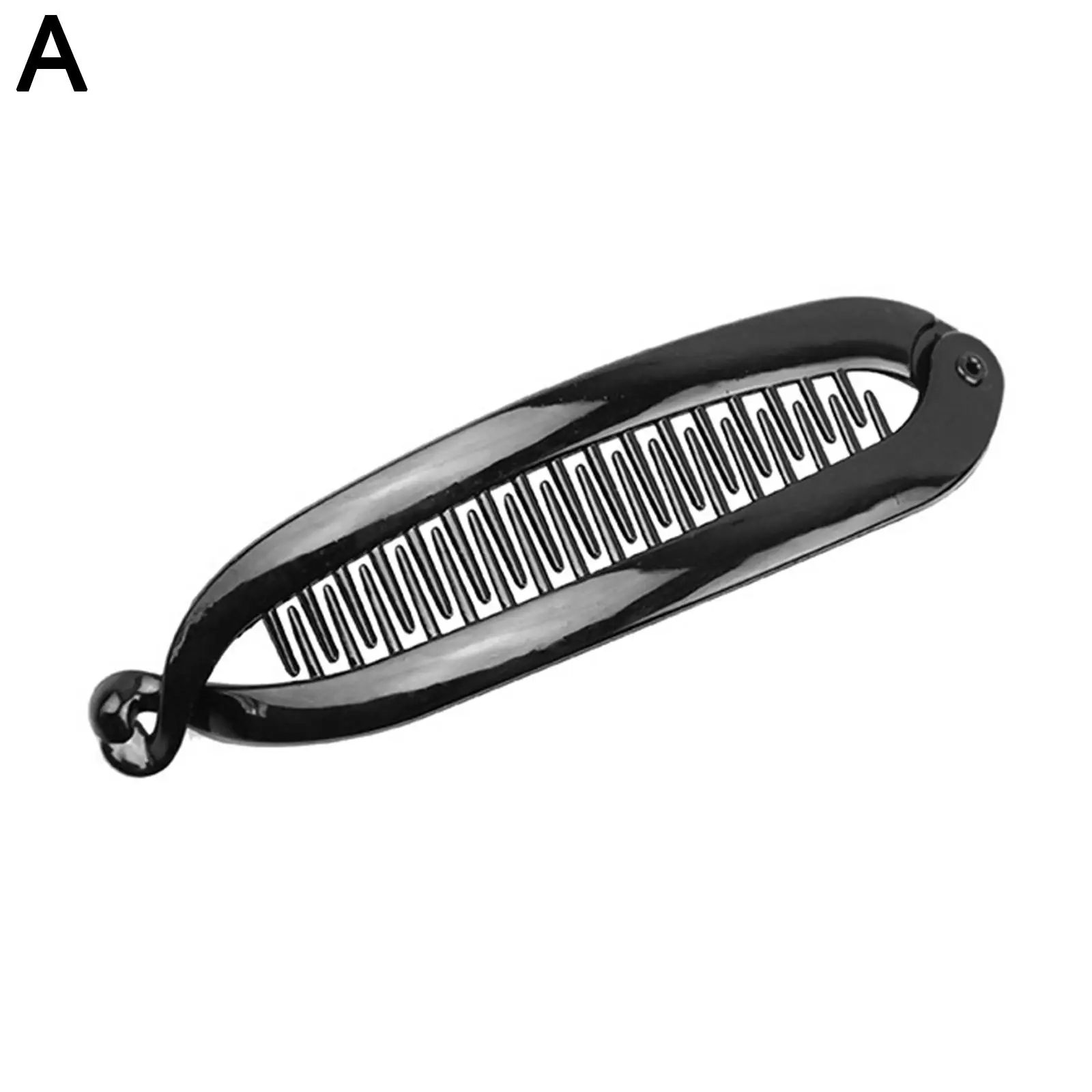 Gels-Pince à cheveux avec peigne torsadé d'orge pour femme et fille, accessoire de coiffure, 15cm: GRIS