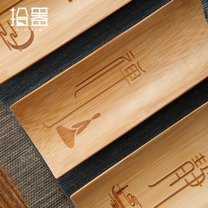 Thé sculpté en bambou fait à la main, fait de bambou naturel, tasse à thé Lotus Zen, accessoires pour service à thé