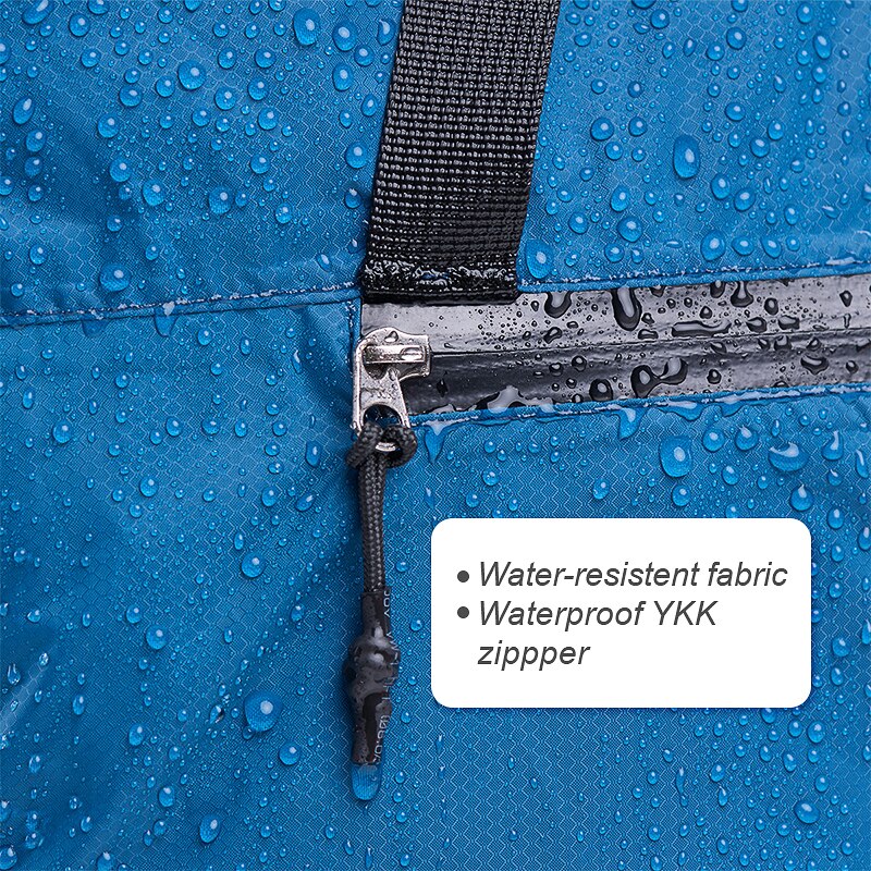 Naturehike crossbody tasker 18l sammenfoldelige letvægts silikone tote taske vandafvisende sports taske 3 farver