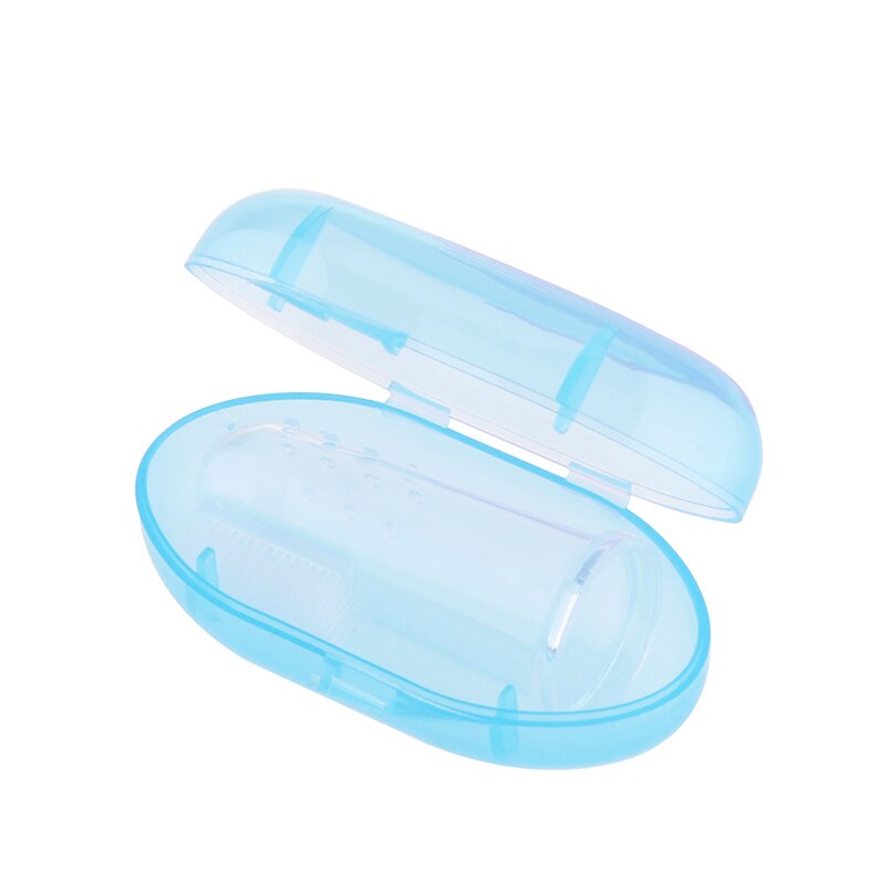 Baby Finger Zahnbürste Kind Zähne Kümmern Weiche Silikon umweltfreundliche Finger Zahnbürste Zähne Massager Mit Box