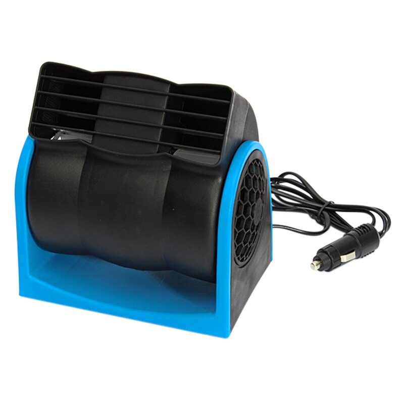 12V Car Air Conditioner Vehicle Air Fan Truck Boat Car Cooling Speed Adjustable Silent Cool Cooler w/ Car Cigarette Lighter