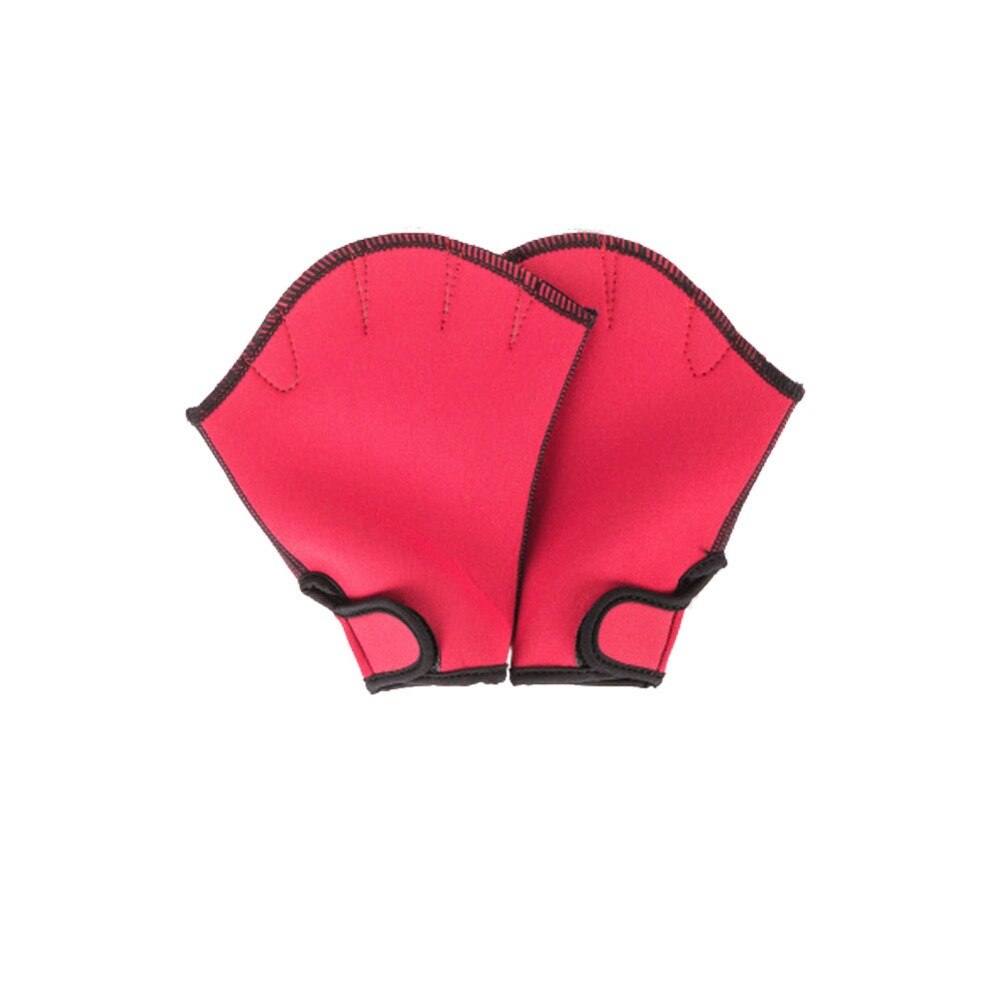 Deportes de natación guantes de remo mano de malla natación entrenamiento buceo guantes sin dedos guantes acuáticos surf agua natación guantes