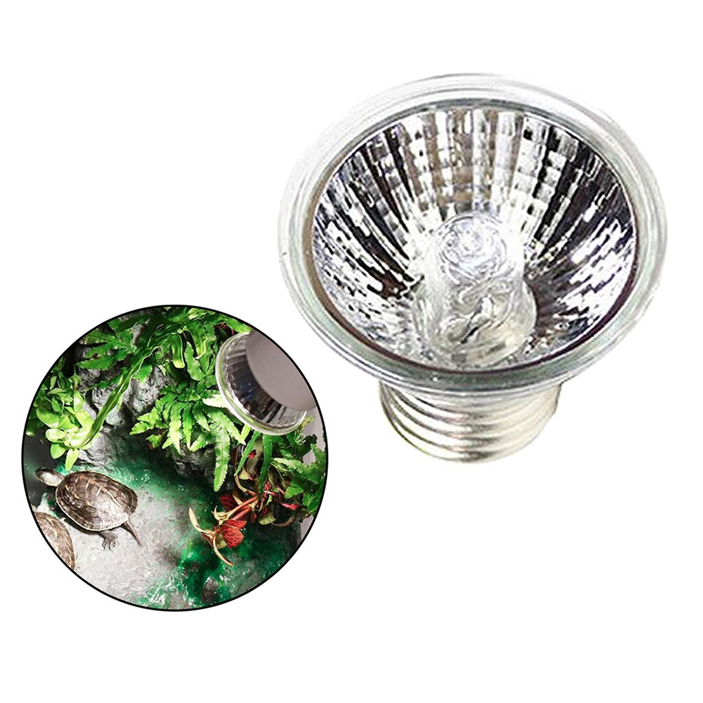 E27 Reptile Heating Lamp UVA + UVB Full Sun Lamp for Lizard Tortise