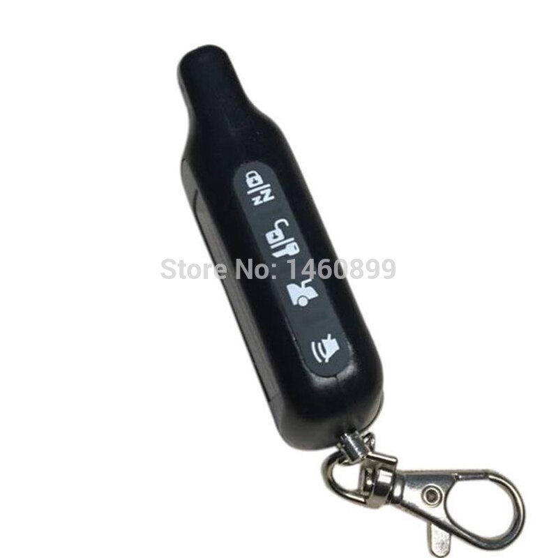 X5 LCD Remote Control Key Fob + Blue Silicone Case For Russian Vehicle Security Two way car alarm system TOMAHAWK X5 X3 Keychain