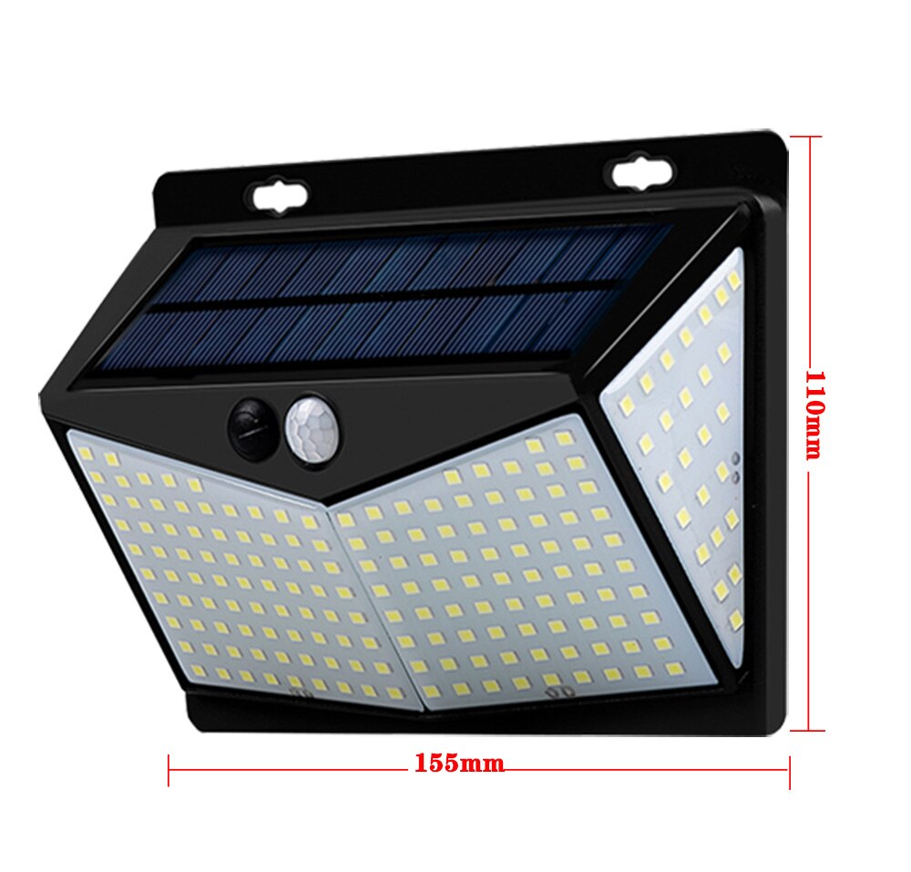 Garden solar powered led Light Street Outdoor Body Sensor step Light lip waterproof Small Motion Sensor Exterior Lighting