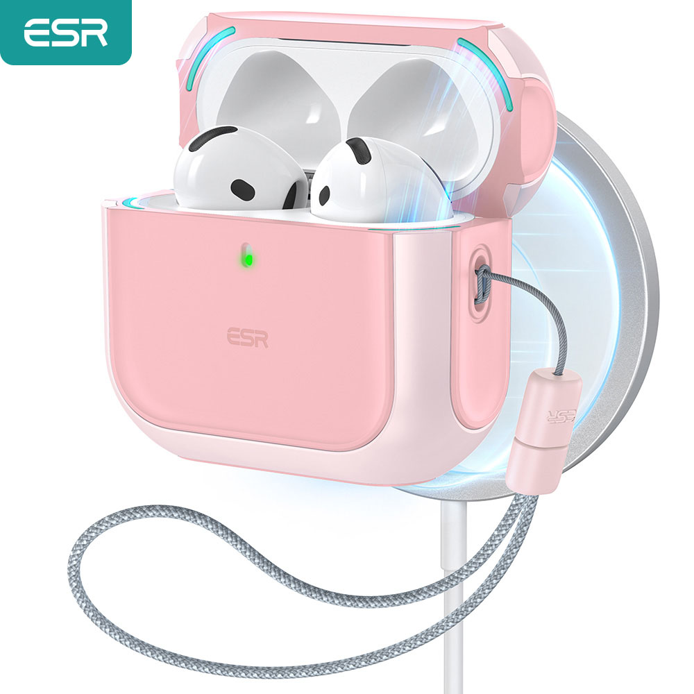 ESR for AirPods 4th Generation Case for AirPods Pro 2nd Generation AirPods Pro 1st MagSafe Protection Cover: 2XS / BROWN