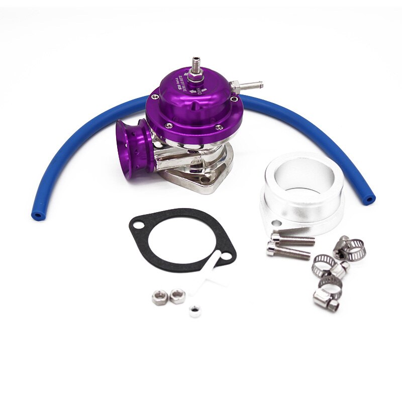 Válvula de soplado Universal de aluminio tipo RS, válvula de soplado Turbo ajustable, 25PSI, BOV: Morado