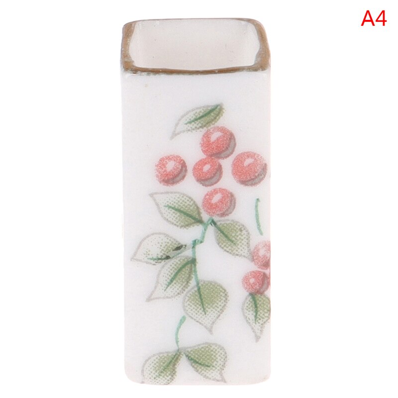 4 stil 1:12 Puppenhaus Miniatur Keramik Stäbchen Rohr Modell Küche Zubehör Spielzeug: A4