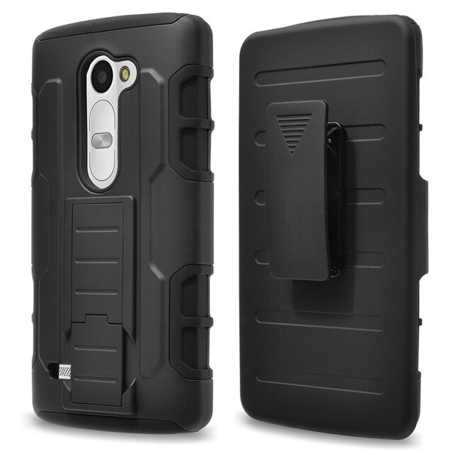 Shockproof Case For LG G8 G7 G6 G5 Thinq Hybrid Armor Stand Plastic Belt Clip Holster Cover for LG K10 V20 V30 Stylo 5 4 3: For LG G7