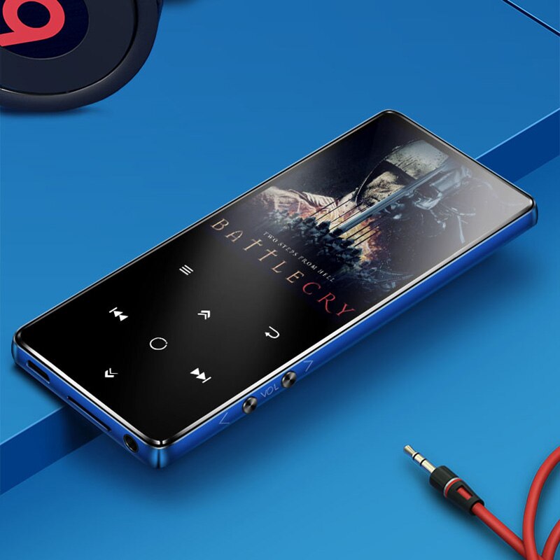 Bluetooth 4.2 di tocco dello schermo di MP4 player con registrazione radio FM E-Book per la riproduzione di Video Portatile Sottile del Suono Senza Perdita di walkman