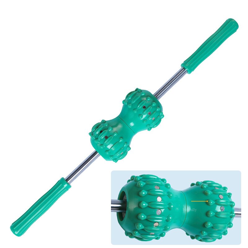 Multifunctional Magnet Massage Roller Back Shoulder Muscle Relief Spine Pinching, Back Push Acupressure Massage Roller