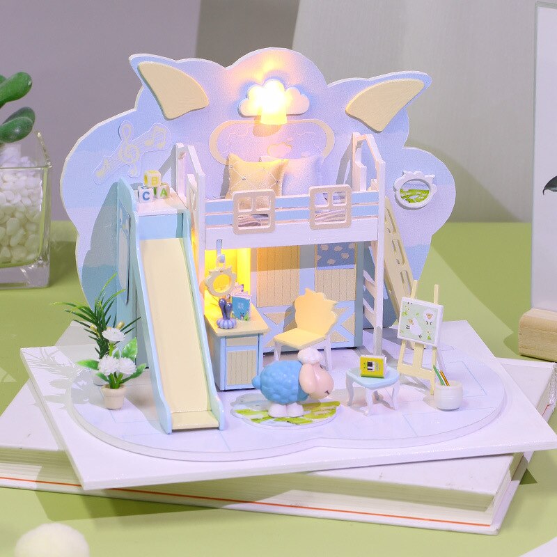 Interessante Yi Ya Diy Hut Baa Baa Huisje Mini Handgemaakte, de Sql Verklaringen Zijn Run En Geretourneerd Resultaten Zijn Gemonteerd Villa Mod