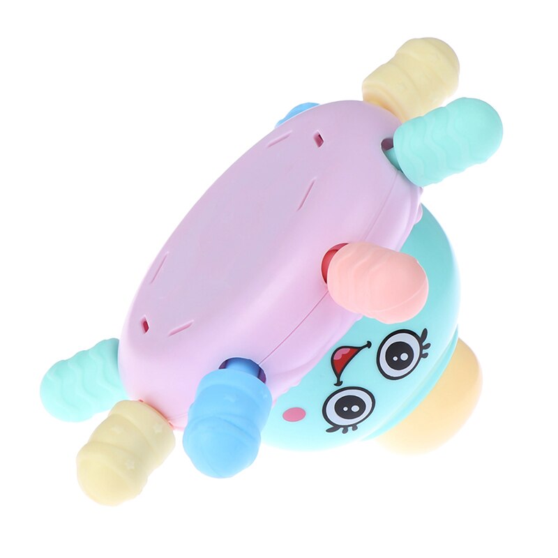 Kawaii Zachte Piep Octopus Veiligheid Bijtring Molaire Baby Speelgoed Kids Funny Game
