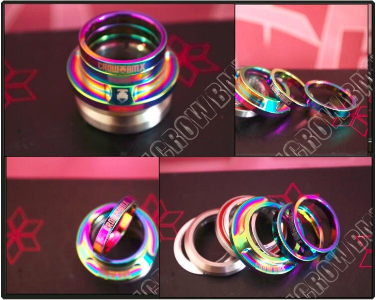 20 tommer bmx hoved dele leje hoved dele aluminiumlegering 41.8mm hoved dele bmx gaffeltilbehør