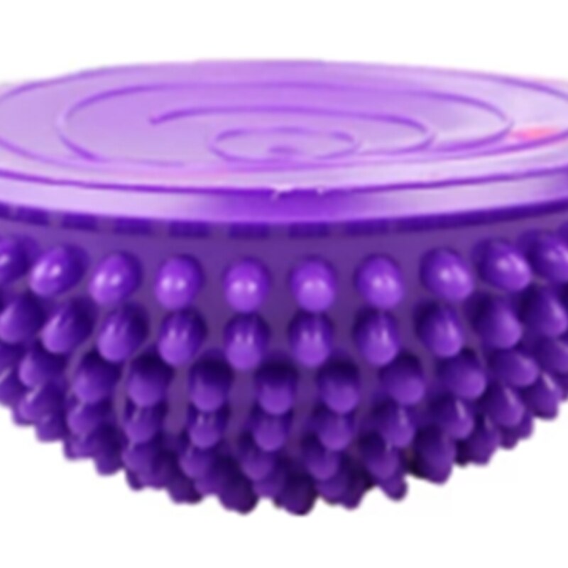 TopInflatable Half Sphere Yoga Balls PVC Mage Exercises Trainer Balancing Ball for Gym Pilates Sport Fitness