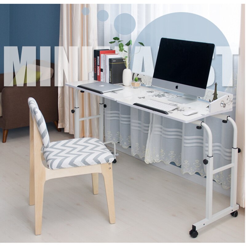 Multifunctional large bed laptop stand simple style study high load-bearing lifting desktop computer desk