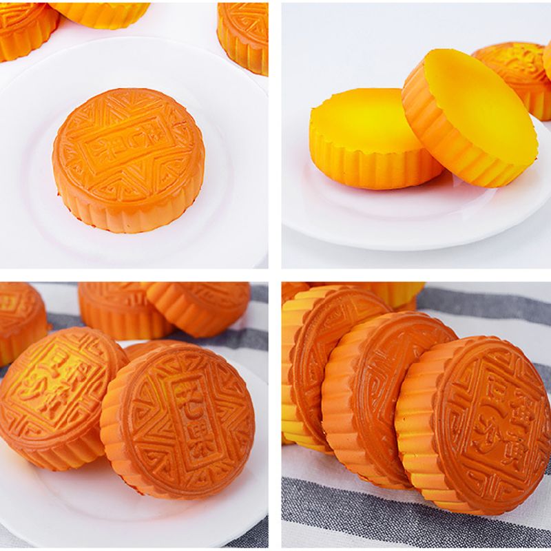 Realistic Artificial Moon Cake Model Display Photography Props Crafts Home Decoration Mid-autumn Festival 67JB