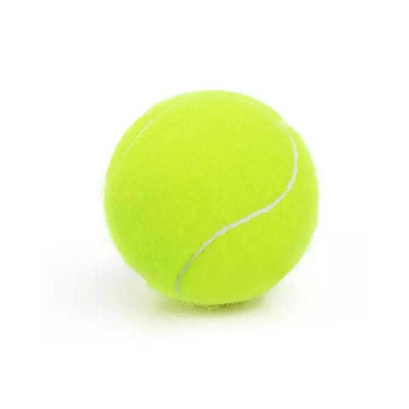 Rubber Tennis Ball High Resilience Durable Tennis Training Ball Competition Practice Tennis Ball Training Equipment: 1pcs A