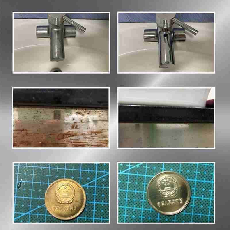 Metal Polishing Cream Steel Cleaning Paste Metal Polish Cream Rust Remover Polishing Wax Mirror Metal Polishing Cream