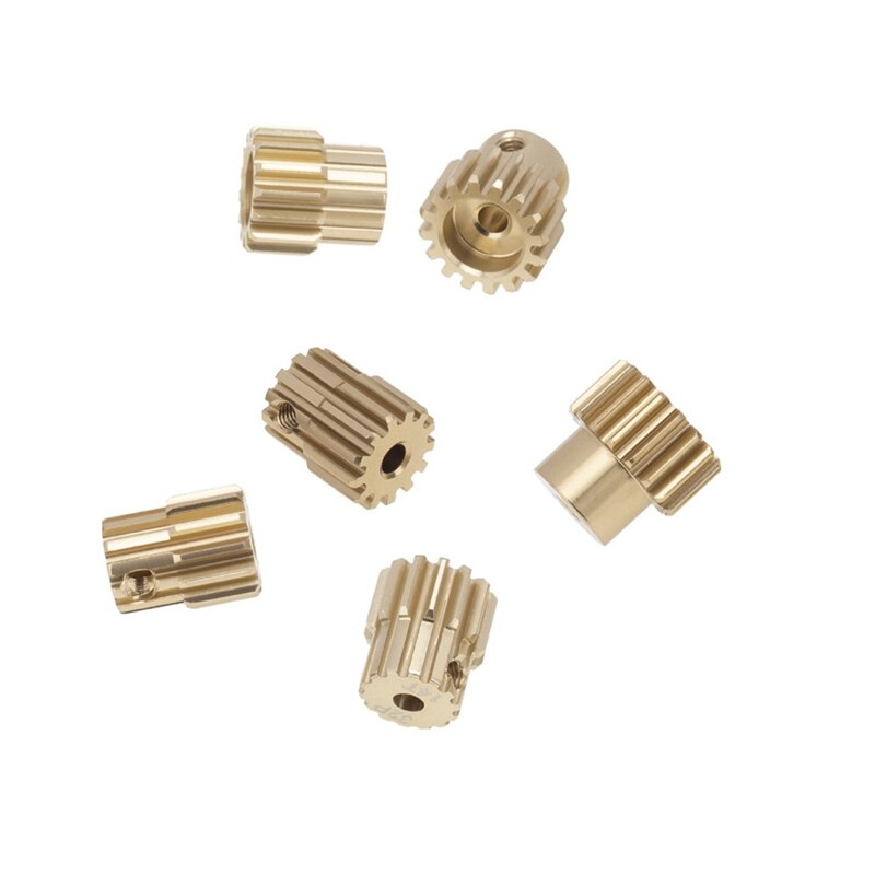 32P M0.8 3.175Mm Aluminium Metalen Pinion Motor Gear Voor 1/10 1/8 Rc Model Auto Motor